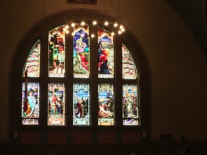 Incredible Windows at St. Anne's Church in Little Portugal